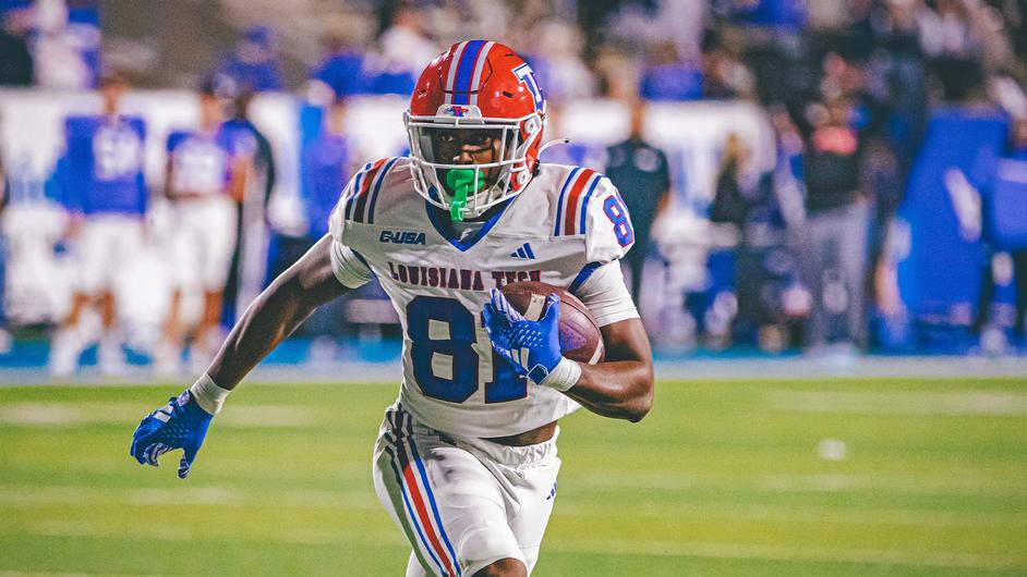 #AGTG After a great conversation with Coach Brookins (@Coach_Brookins) I am blessed to say I have received an offer from Louisiana Tech University!!