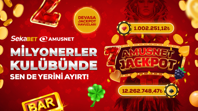 🎰 Sekabet'te jackpot heyecanı devam ediyor!

♠️ 12.262.748,47₺
♥️ 1.002.251,12₺

🍀 Şimdi oynamaya başla gotur.xyz/go/sekabet.html
🔥 Milyonerler kulübüne katılma şansını yakala!