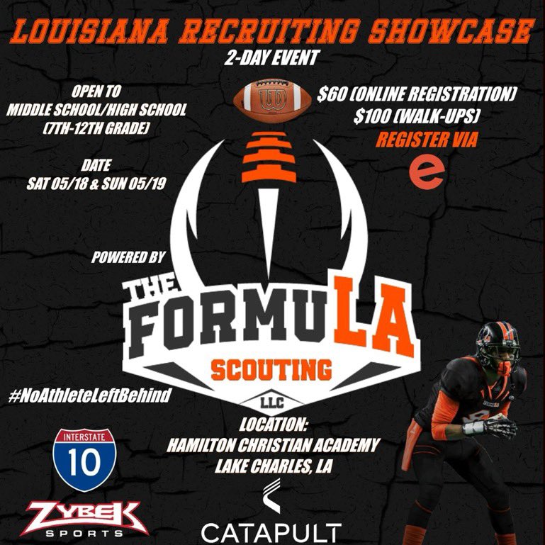 🗣 I AND MY SON ERVAIN REYNOLDS JR. WOULD LIKE TO THANK COACH FUSE AT GRACELAND FOOTBALL FOR THE INVITE TO THE LOUISIANA RECRUITING SHOWCASE. THANKS COACH 🤝🏾