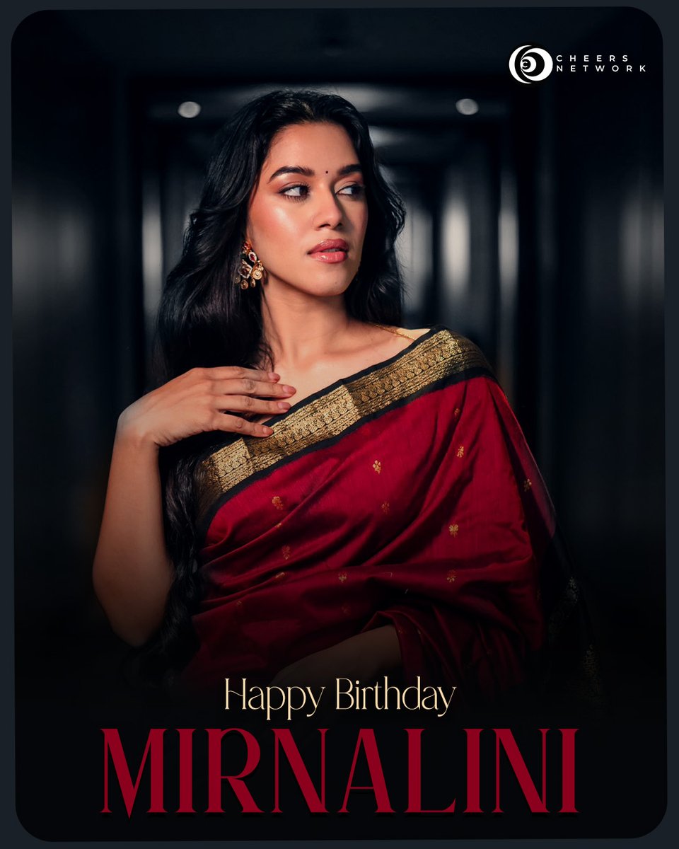 HAPPY BIRTHDAY 'Mirnalini'💕🎉 @mirnaliniravi . . #Mirnalini #hbdmirnalini #happybirthdaymirnaliniravi #cheersnetwork