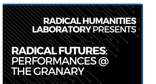 .#radicalfutures24 sound check complete. Performance at 5:30 in the UCC Granary Theatre. #thisisnotalovepoem