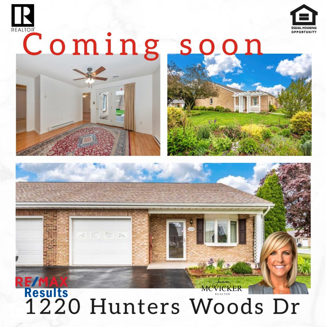 Stay tuned for this Hagerstown townhome to come to the market soon!
Jeanine McVicker Team RE/MAX Results 240-707-3200 O | 301-331-7744 Cell. 
#realtor #realestate #remax #remaxhustle #homeforsale #hagerstown #hagerstownmd #marylandrealtor #hagerstownrealestate #jeninemcvicker