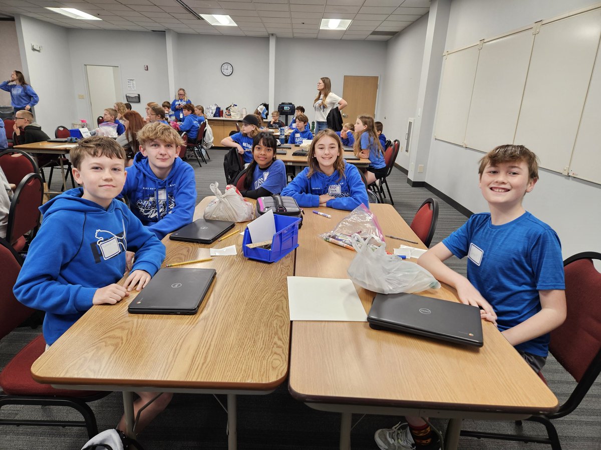 <a href="/Hiemstra_BSMS/">Erika Hiemstra</a> BSMS is representing well at today's Battle of the Books Competition! Go, Badgers!#WeAreBPS