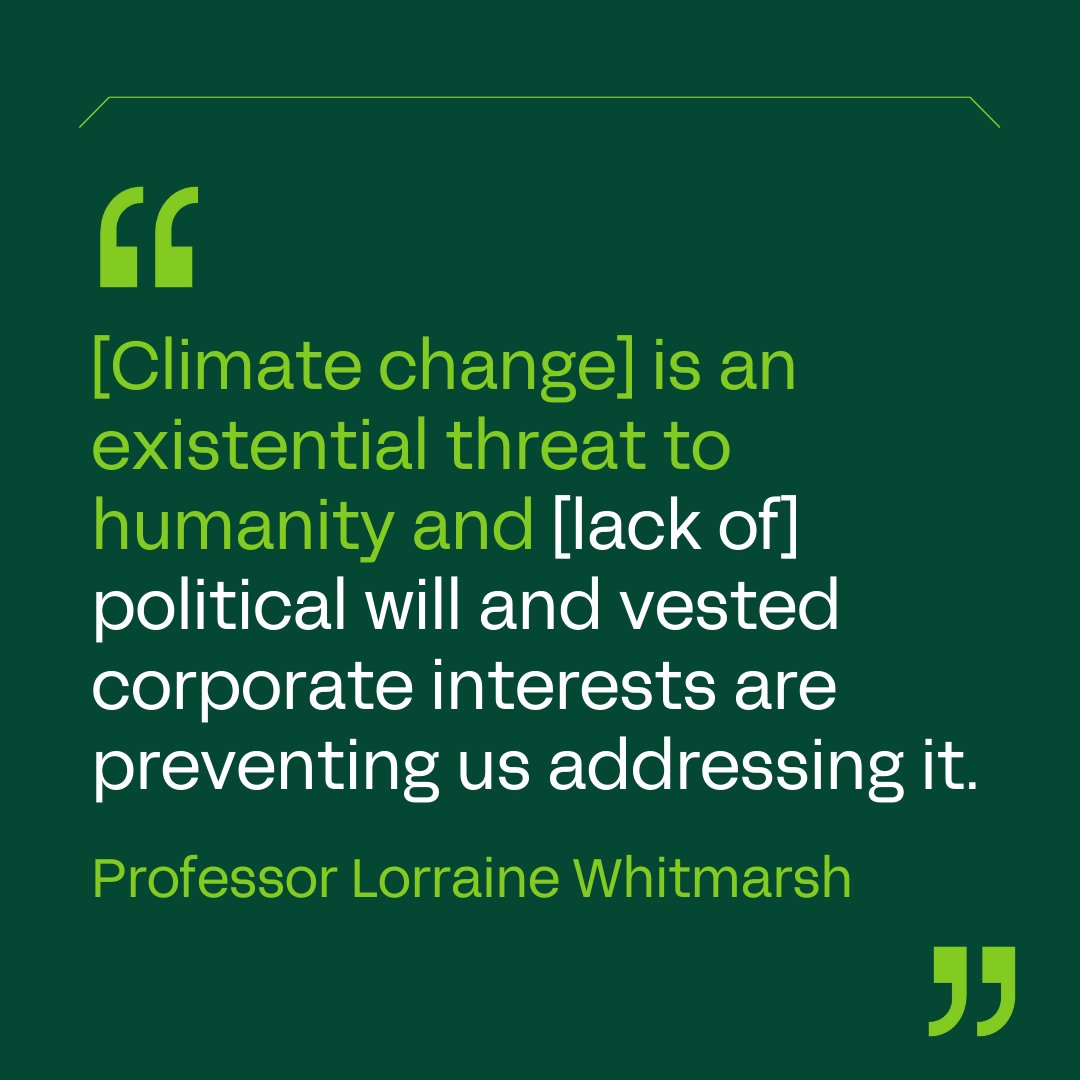 CCAG's @lwhitmarsh features in a powerful call to arms from world-renowned scientists, published by @dpcarrington in today's @guardian. There is no time to waste – the world's leaders and governments must step up to tackle the climate crisis.
