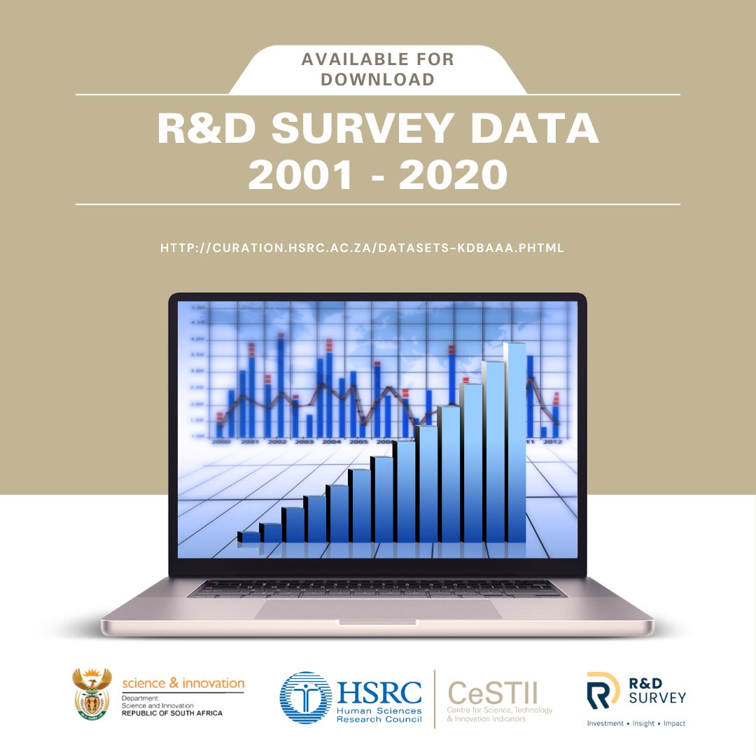 CeSTII_HSRC's tweet image. ⚡️We recently released the dataset from R&amp;amp;D surveys spanning 2001-2020 ⚡️

Download the data and explore: loom.ly/0fnQwmU 🚀