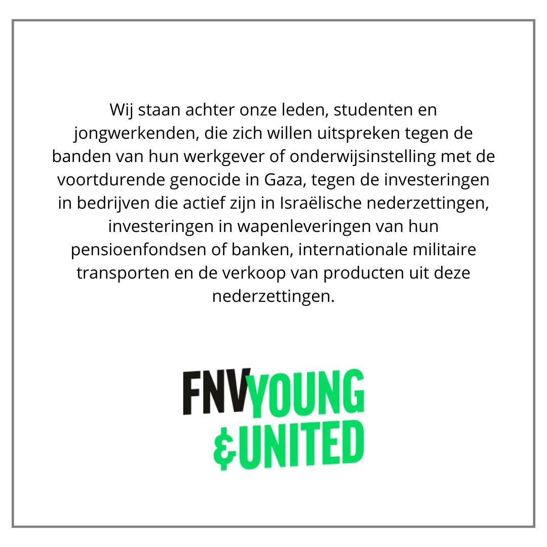 FNV Young & United tweet media