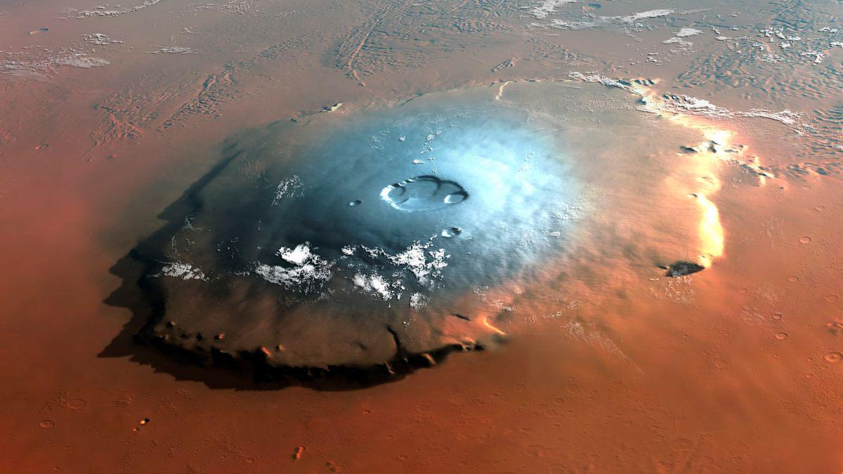 Mars has a volcano bigger than the entire state of Hawaii