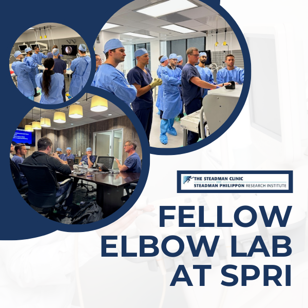 Dr. Thomas Hackett recently brought his elbow surgery insights to the Sports Medicine Fellows at SPRI! His impressive orthopedic career and background, as well as his research in shoulder, elbow, & knee surgery, enriches the program & greatly impacts our Fellows each year #medlab
