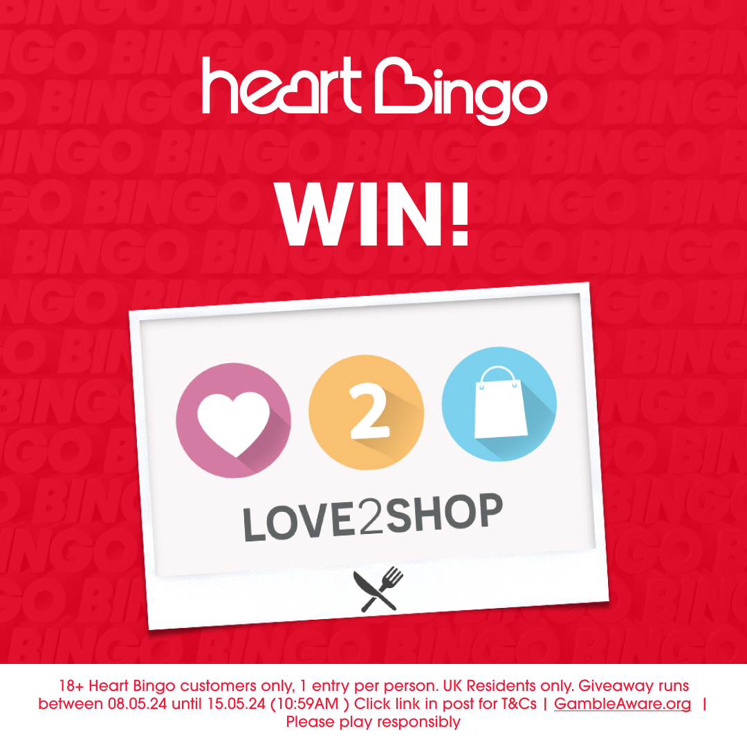 HeartBingo's tweet image. #WinnerWednesday is here and we&apos;ve got 1 x £100 Love2Shop voucher to give away! Here&apos;s how: 

1. Like, Retweet &amp;amp; tag a friend   
2. Winner picked 15th May 2024.. Good Luck!  

Full T&amp;amp;C&apos;s can be found here: bit.ly/3ZKqqHM 

#competition #Win