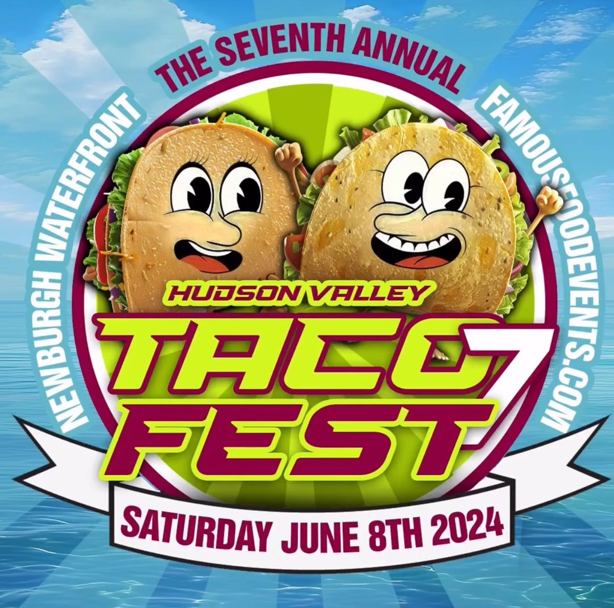 ONE MONTH AWAY FROM THE 7th Annual #HudsonValley #TACOFEST famousfoodevents.com for #Tickets 🌮🌮🌮🌮🌮 @ The #NewburghWaterFront #SATURDAY JUNE 8th brought to you by #famousfoodevents #nbny #Newburgh #845 #329 #914 #OrangeCounty #NewYork #Summer #2024 #TacoFestival