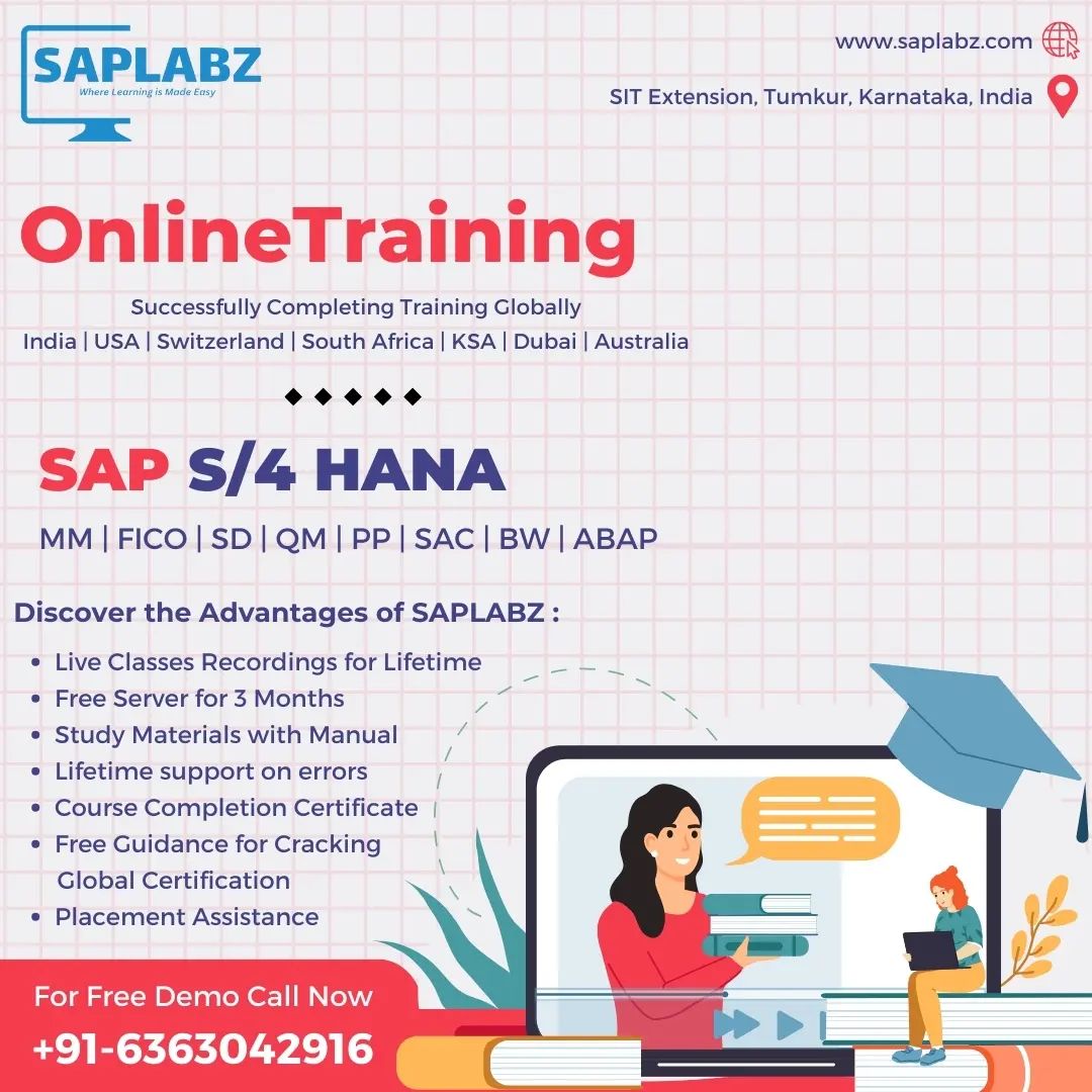 Unleash the power of data with SAP S/4HANA.
#SAP #S4HANA #OnlineLearning
#EmpowerYourself #S4HANATraining #SAPLabz #OnlineTraining #globalsuccess #saplabz #tally #sap #trainer #certified #tumkur #tallyerp9 #tallyprimecourse #sapaccounting #accounting