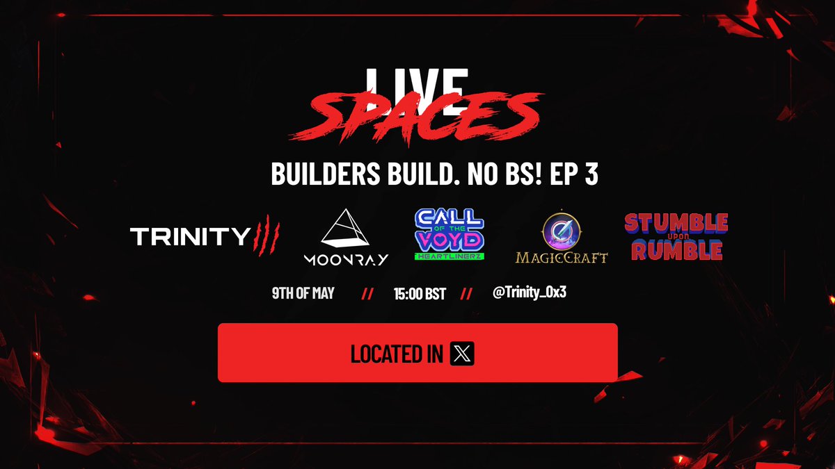 BUILDERS BUILDS. NO BS! EP 3 ☢️ We're back for another banger with some great Web3 games, their builder’s scars & as always some of their secret SAAAAAUCE 🧑‍🍳🔥 Don't be scared - we won't bite. 🤫🐺