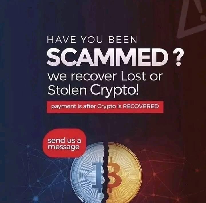 #Scammed What's your experience in crypto space?...
#NFTs
#ВТС 
＃ETH
#BnbU
#USD
#BUSD
#Solana
#Scammed 
#Scamsol 
#rugged
If you got ripped by scammers and need help in recovering back your assets... I'm here to help you out. trust the process and let's save crypto community