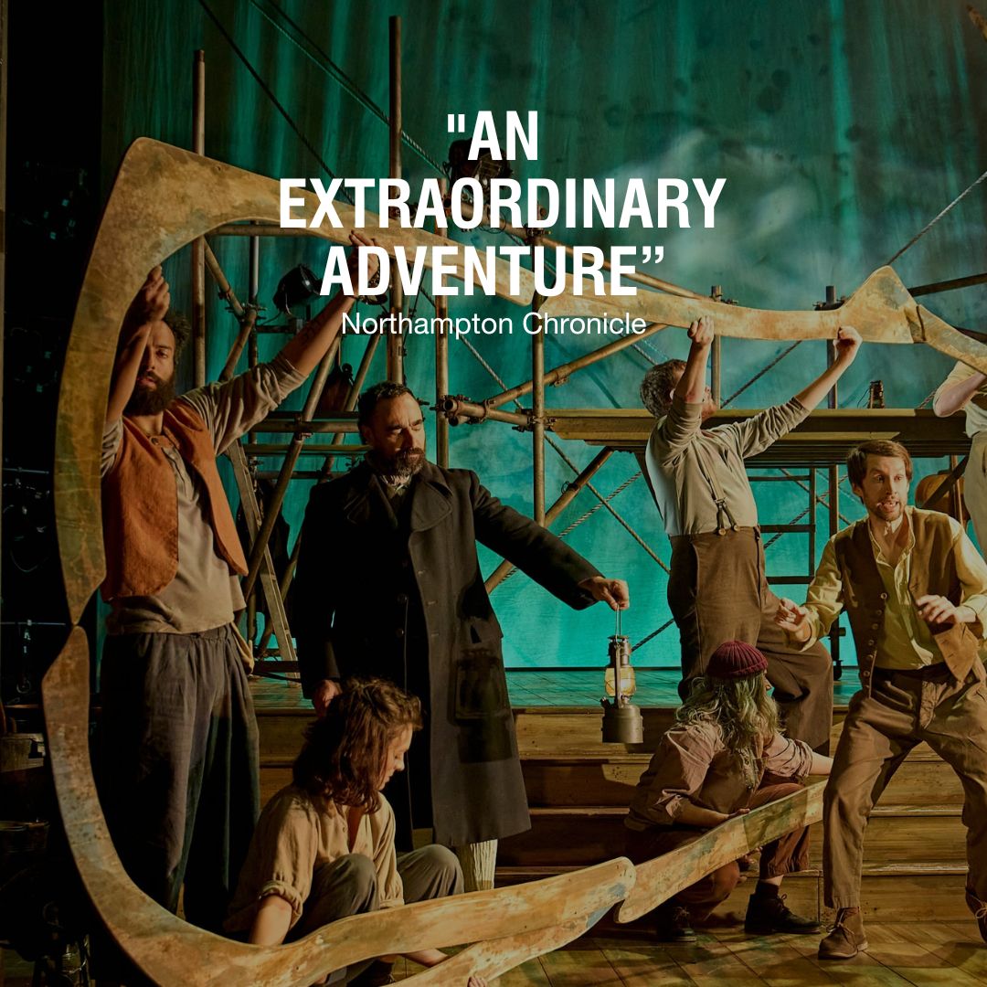 Two weeks to go until we set sail on the adventure of a lifetime for #MobyDick. 🐋 Join Captain Ahab and his crew for a ferocious whale hunt. Can they destroy the infamous Moby Dick, or will their ambitions come crashing down/ 📆 21 - 23 May 🎟️ buff.ly/46OyBHq