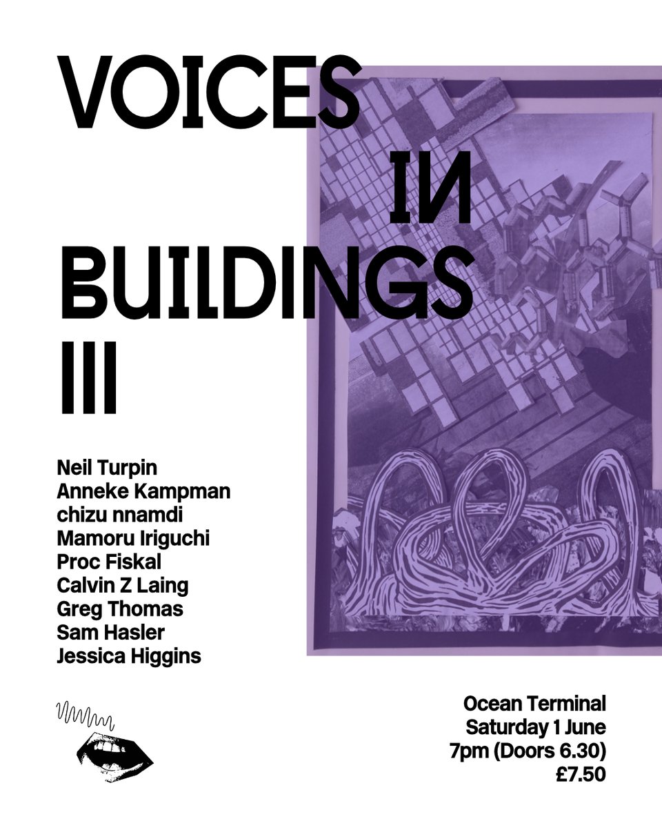 I'm doing the next Voices in Buildings event on 1 June. Entwined improv performances, sound art, lectures &c in rewilded post-corporate environment. ZING!