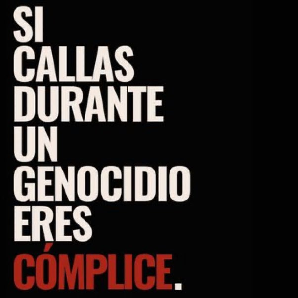 El mensaje del día #FreePalestine #DeZurdaTeam