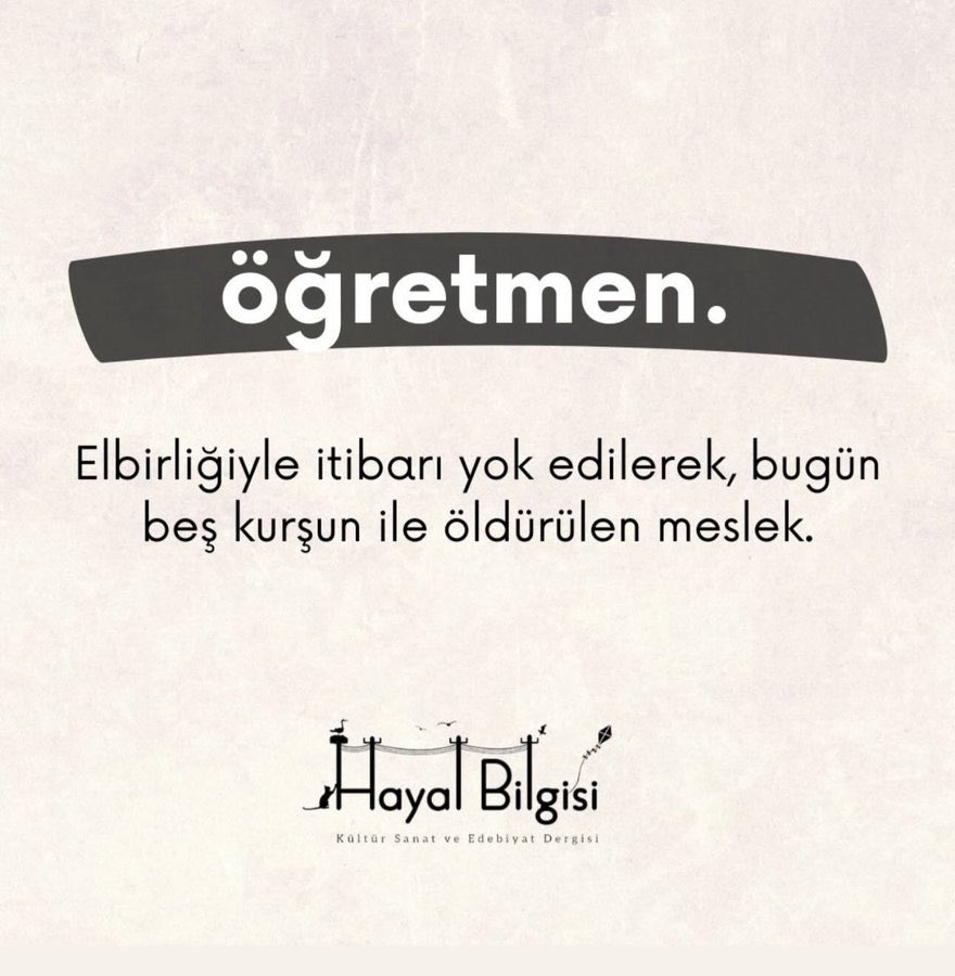 Yeter artık 
#EğitimdeŞiddeteHayır