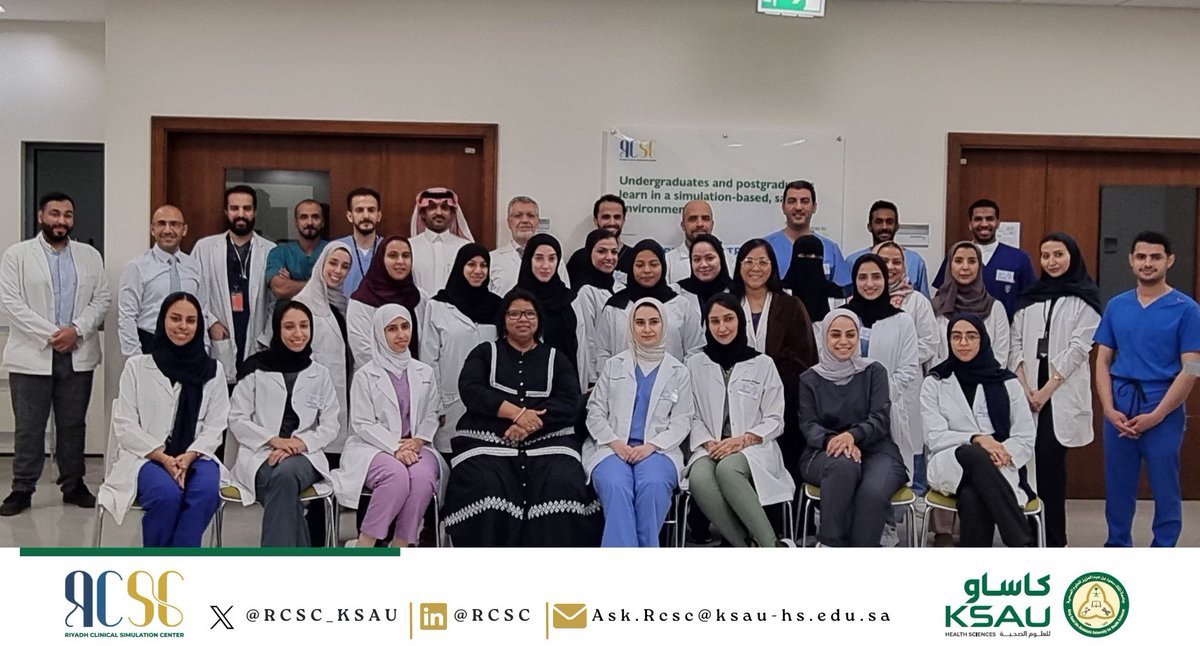 rcsc_ksau's tweet photo. جانب من دورة المحاكاة في طب الأطفال(PedSim Training)التي عقدت بمشاركة متدربين من داخل المملكة وخارجها، متميزة بمدربين من مختلف الاختصاصات والمراكز، وفريق ذو مهارات عالية في مجال المحاكاة السريرية. 
تعقد ورشة العمل هذه دوريا على مدار العام. سعيا لتعزيز التدريب الصحي وسلامة المرضى. https://t.co/9d1kGITfWU