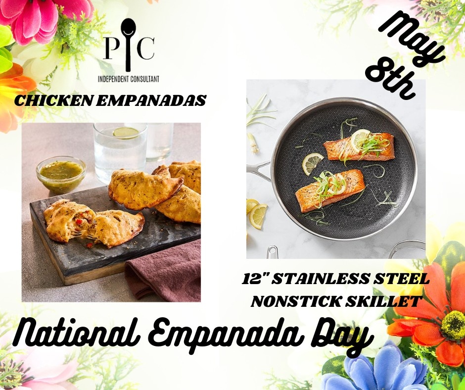 Happy National Empanada 🥟 Day!!!
Try this crave worthy recipe tonight! pamperedchef.com/pws/southernla…

🛒: pamperedchef.com/party/mhp01202…

#pamperedchef #sahm #momlife #cookathome #eatathome #pamperedkitchen #pamperedlife #daretocook #dare2cook #empanadas #savory #sweet #handpies #dumplings