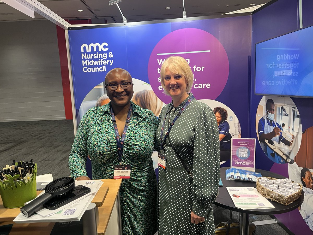 With @GillWaltonRCM at the RCM conference. Great atmosphere! @nmcnews