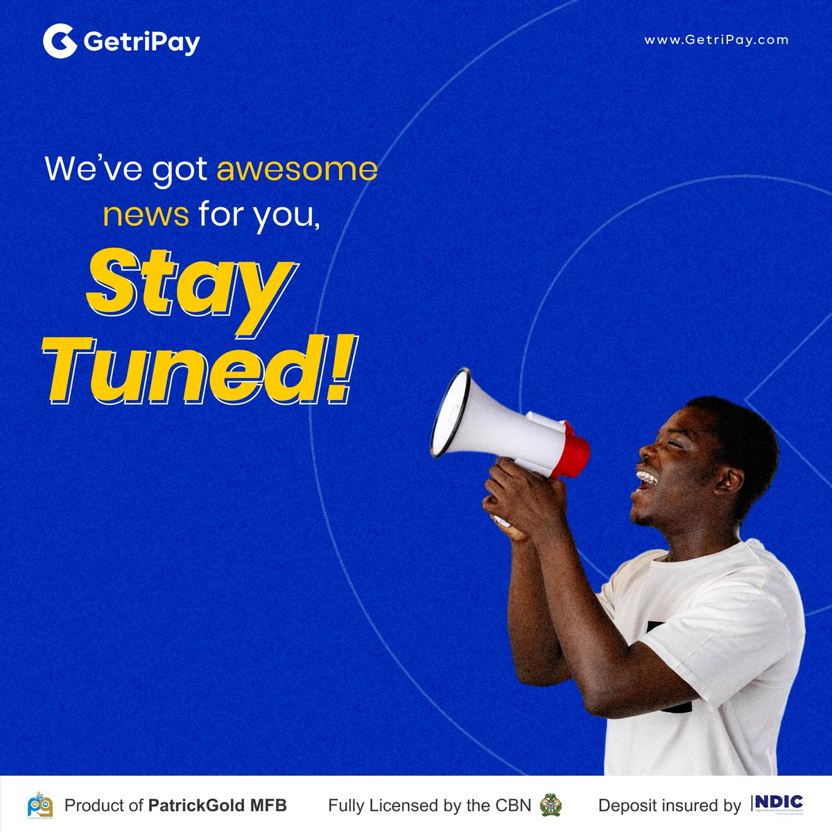 Stay Tuned! #getripay #newupdate #digital #Bank #banking #finance #digitalbanking #Innovation #financial #MobileBanking