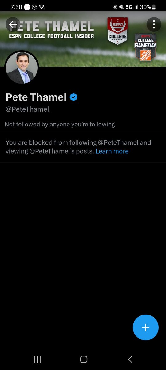 Every once in awhile I like to make sure Greasy Pete still has me blocked. Update: