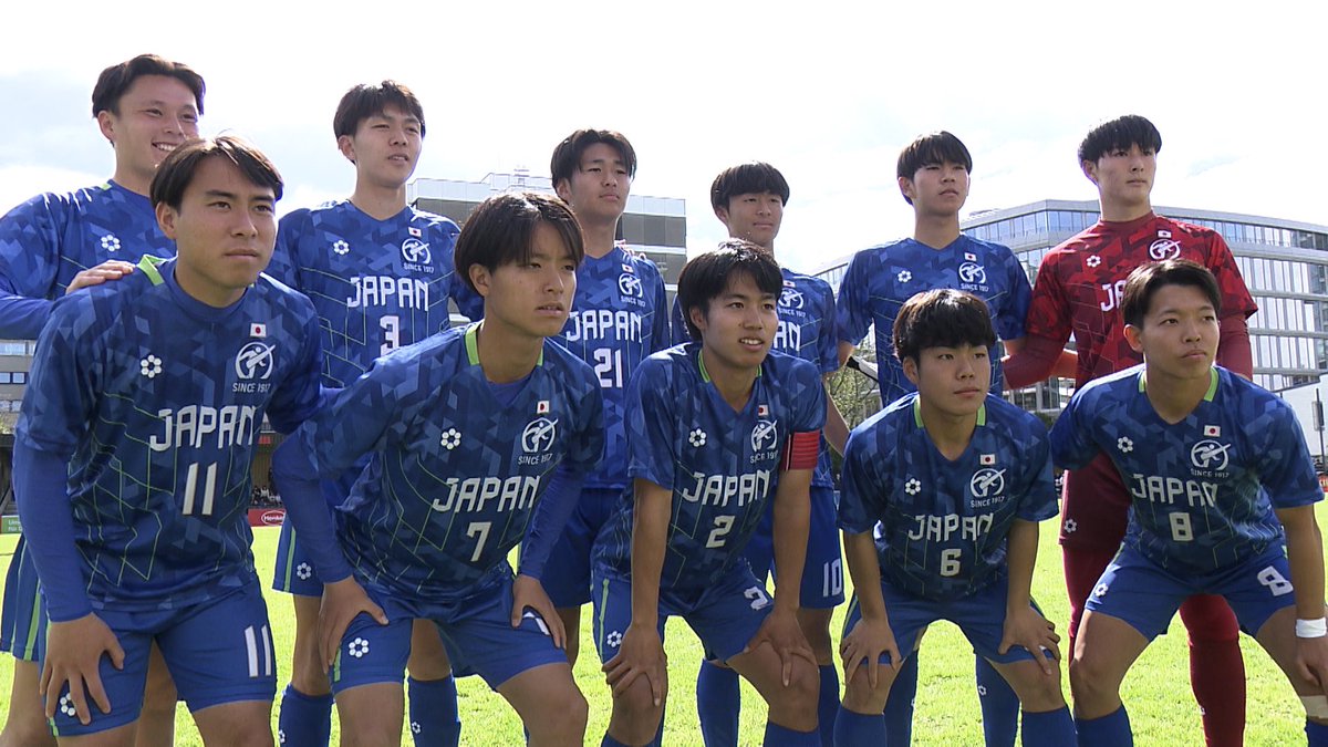 ntv_hss's tweet photo. 高校サッカー欧州遠征記2024
〜未来への足跡〜

🇯🇵#日本高校サッカー選抜 として
全国から選ばれた18人の選手たちが
🇩🇪ドイツで国際大会に挑みました！

それぞれの“夢”に向かって
欧州の舞台で戦う様子に完全密着📹

🗓️10日(金)よる9時
📺日テレジータスで放送

#高校サッカー
#全力高校サッカー
#ともに全力で