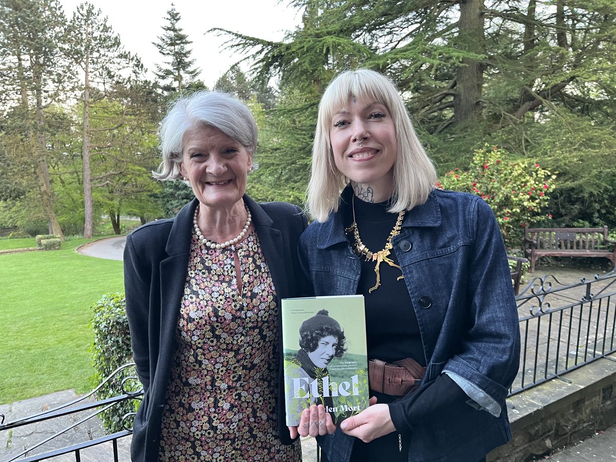 Wonderful 100 yr birthday party for @cprepdsy. Great speech from Fiona Reynolds, & the launch of a new book on environmental trail-blazer, Ethel Haythornthwaite. I was so lucky & privileged to work for Gerald & Ethel H at the start of my career. cprepdsy.org.uk/news/helen-mor…