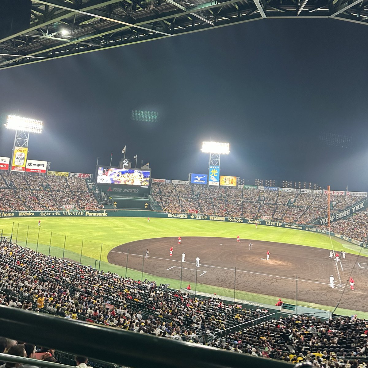 水曜担当、
昨日は甲子園にいってました〜⚾︎𓈒𓂂𓏸

٩( •̀ω•́ )ﻭ💭🐯