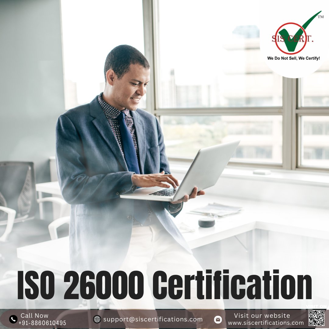 ISO 26000 Certification | Social Responsibility | ISO 9001,14001,45001
Please call us +91 8882213680 or email us : support@siscertifications.com
siscertifications.com/iso-26000-cert…
#iso26000 #iso26000certification #socialresponsibility #siscertifications