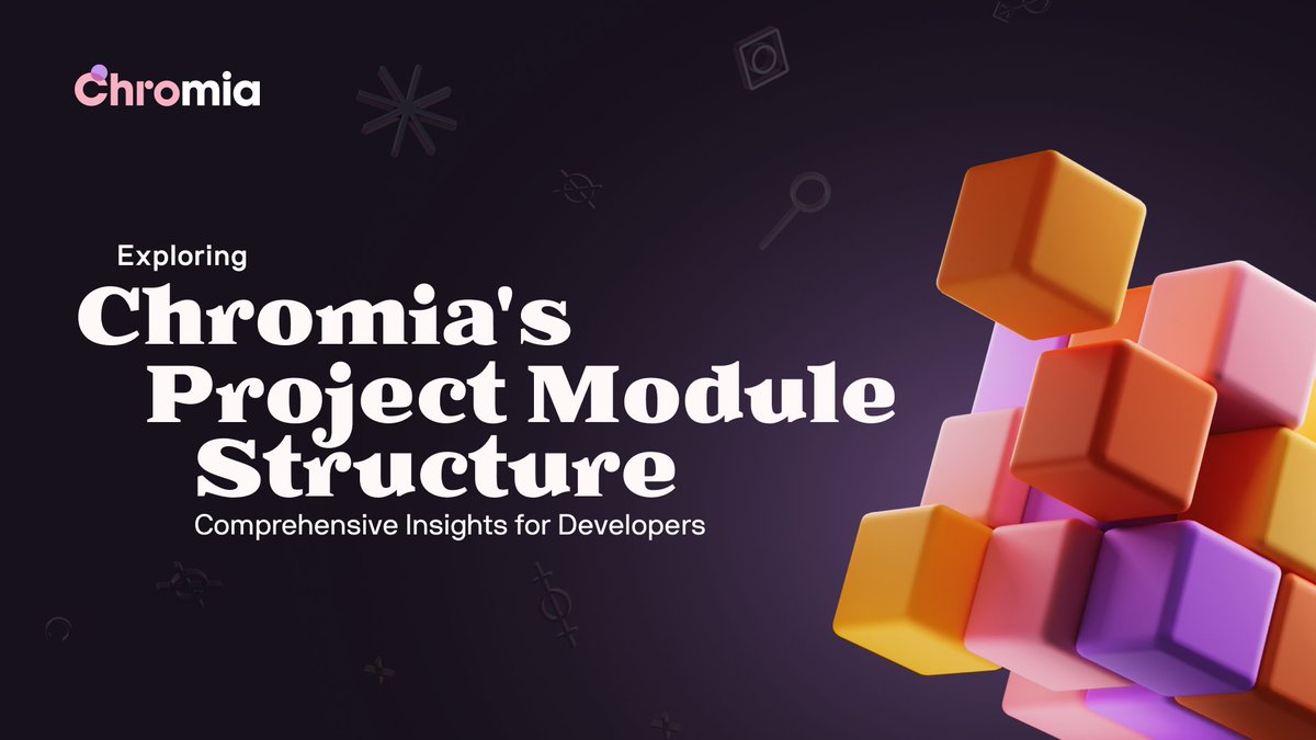 This one is for the devs! 👀 Looking for a comprehensive overview of #Chromia's Project Module Structure? We've got you 💪 Check out this technical article on the nuances of our approach to organizing project files 👀 👉 blog.chromia.com/exploring-chro…