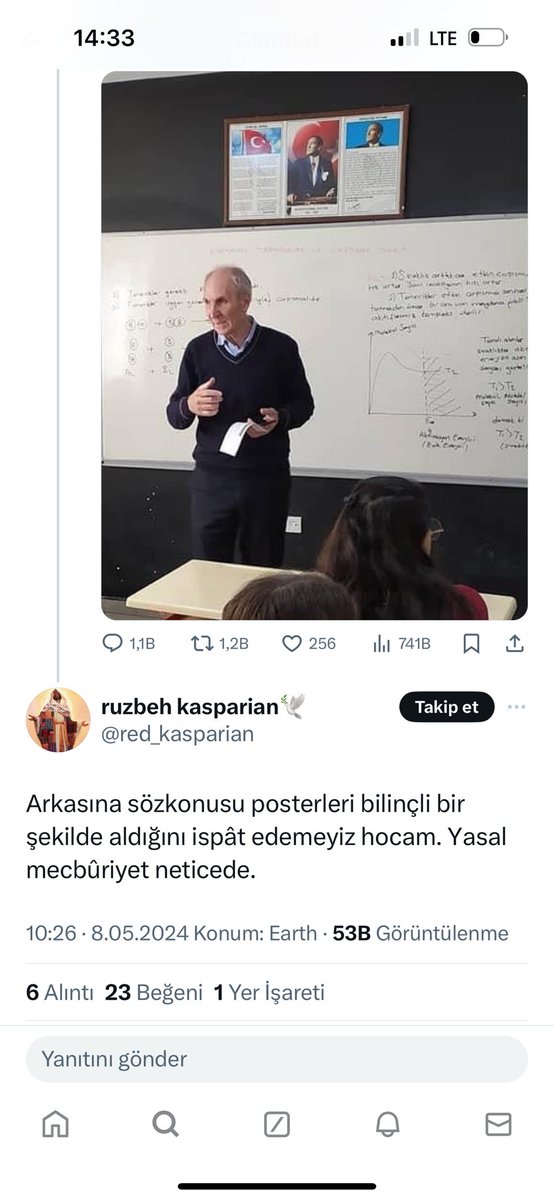 Nişanyan ve avanesi açık açık ülkemize, öğretmenlerimize ve ülkenin kurucusuna hakaret ve tehdit yağdırıyor! @EmniyetGM