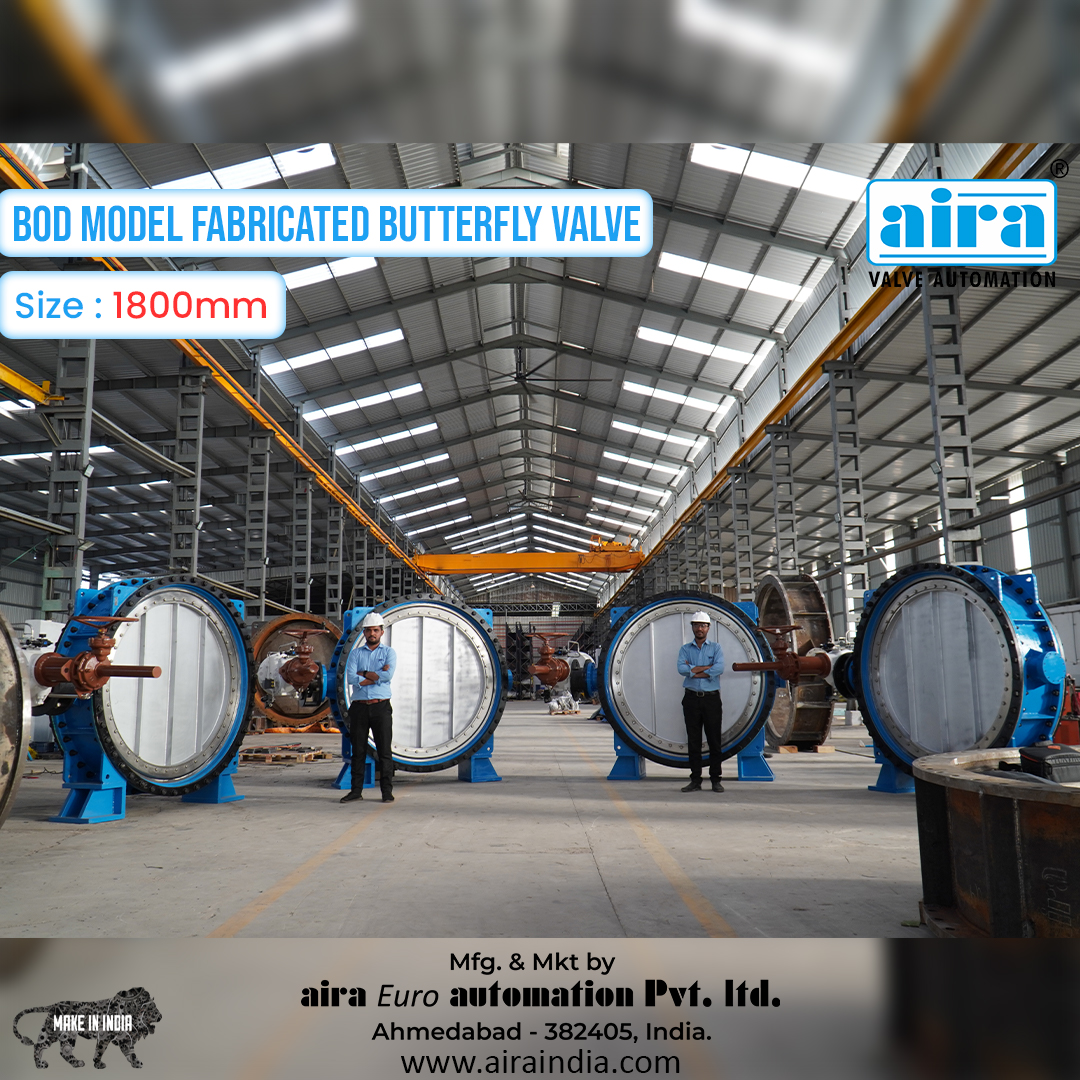 Teamwork Makes the Dream Work! A butterfly valve made by Aira Made 1800mm Sized BOD Model Fabricated Butterfly Valve.

#AiraEuro #ButterflyValve #TeamWork #DreamWork  #Trending #TrendingNow #ExplorePage #Manufacturer #Exporter #Oem #Technology #MakeInIndia #G20 #India