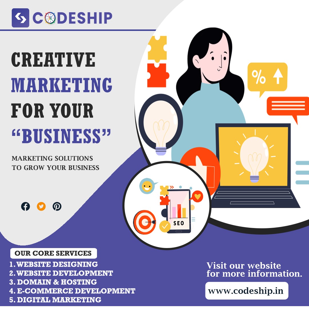 ship_code20427's tweet image. &quot;Unlock your brand&apos;s digital potential with Codeship: Where innovation meets marketing prowess.&quot;
#codeship #codeshipmarketing #marketing #softwaredevelopment #e_commerece #digitalmarketing #websitedevelopment #domainhosting #company #innovation #business #digitalbusiness