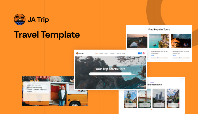 joomlart's tweet image. 🚀 Introducing JA Trip—a game-changer for travel agencies 🌍

✈️ Showcase your tours, highlight destinations, and engage visitors like never before.

Download Now joomlart.com/joomla/templat…

@joomlart @joomla