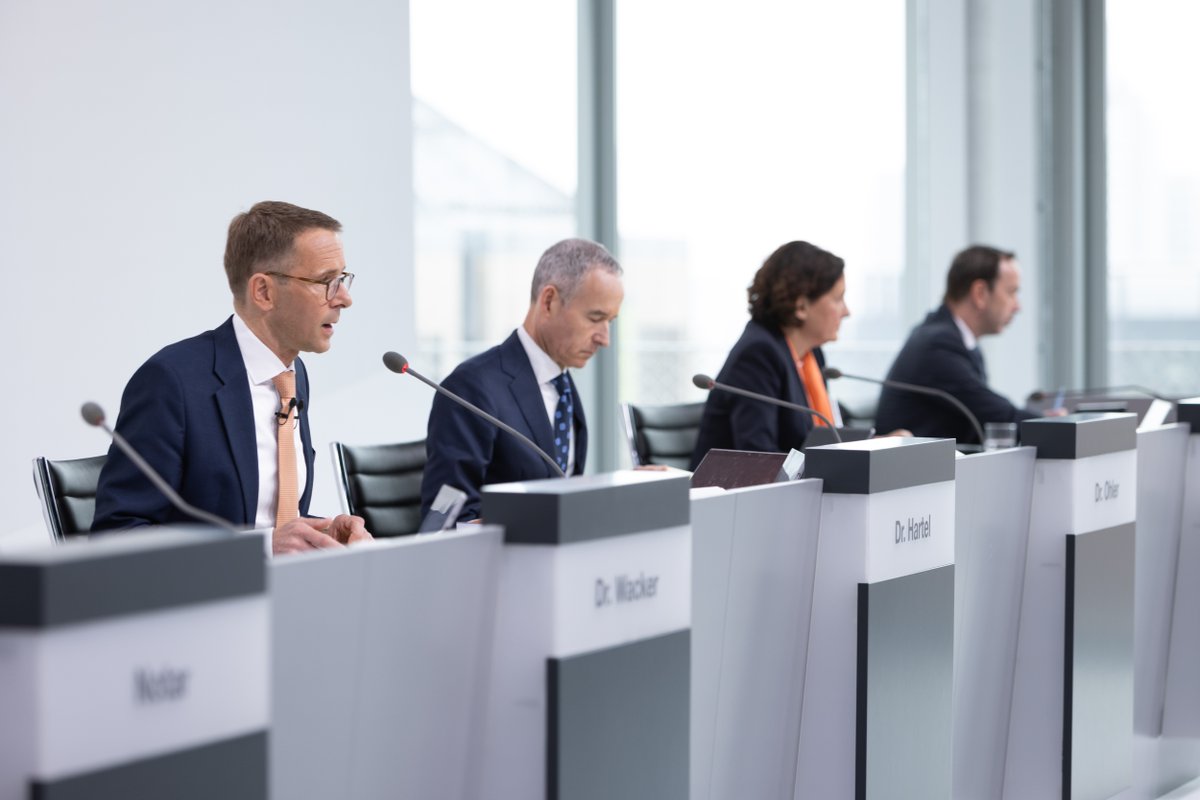 We today held our 18th #AnnualShareholdersMeeting as a virtual event.
- Dividend payment of € 3.00 per share
- Outlook for full-year 2024 confirmed
Learn more in our press release here wch.ag/J6evo

#Hauptversammlung #HV #IR #WCH #WACKER