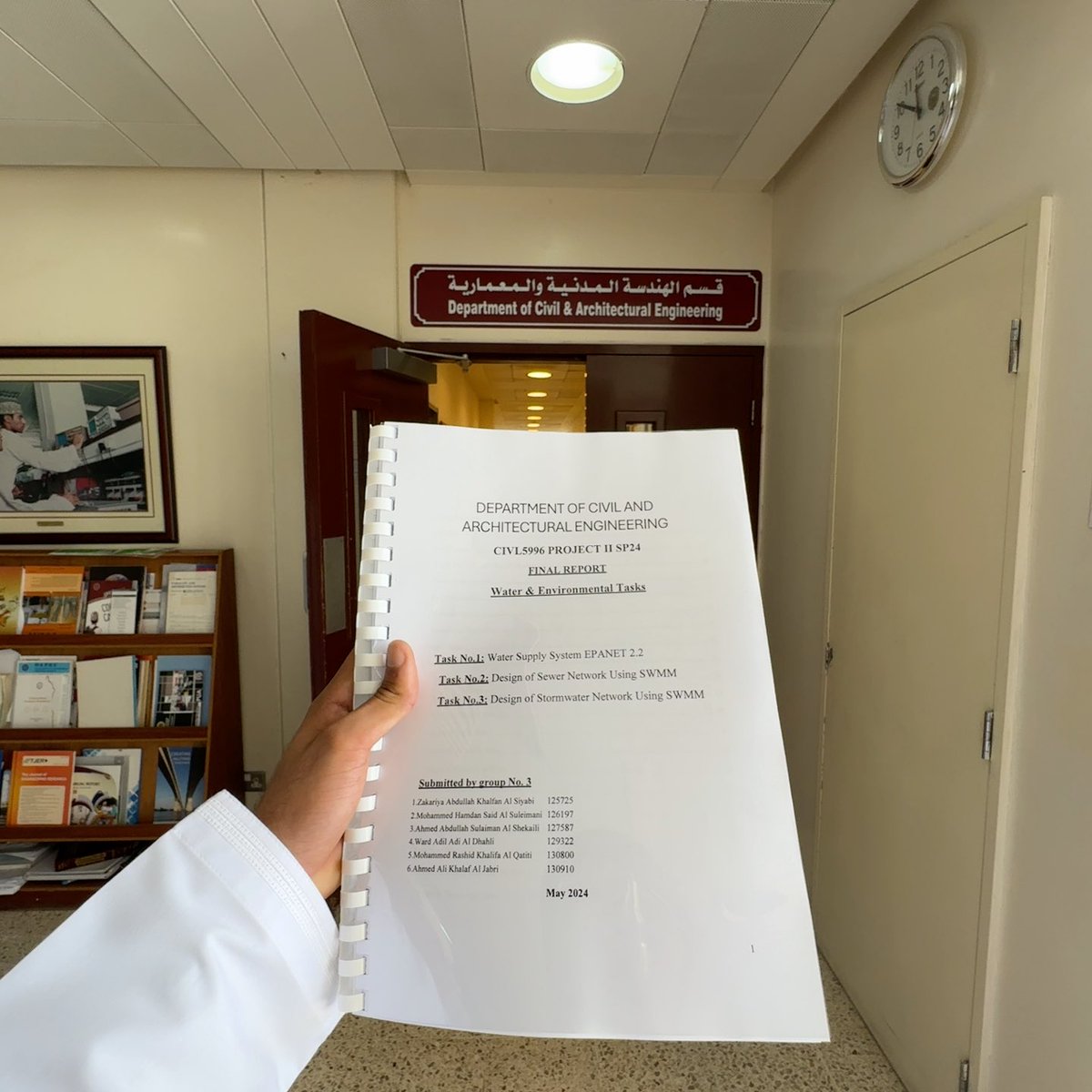 mohammedrunner's tweet photo. في يوم تقديم مشروع التخرج final year project , وتكريم يوم الجامعة ضمن الحاصلين على الانجازات العالمية والمجيدين بالانشطة الطلابية . 
الحمدلله على ما تحقق ' ✨👷🏼‍♂️🏃🏻‍♂️ https://t.co/xNJa8TCptw