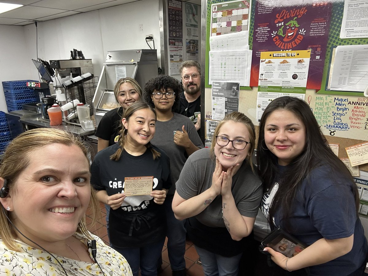 Acorkill (@acorkill2) on Twitter photo ATL👏ATL👏ATL👏ATL👏 Cheers to our newest TM Emma for completing her Master Menu Test on Day 3 of training! So proud of her ownership with her training! She is going to be a great addition to our team! #trainingmatters <a href="/ckouzmanoff1/">Courtney Kouzmanoff</a> <a href="/NicholasBPaxton/">Nicholas Paxton</a> ATL👏ATL👏ATL👏ATL👏 Cheers to our newest TM Emma for completing her Master Menu Test on Day 3 of training! So proud of her ownership with her training! She is going to be a great addition to our team! #trainingmatters <a href="/ckouzmanoff1/">Courtney Kouzmanoff</a> <a href="/NicholasBPaxton/">Nicholas Paxton</a>