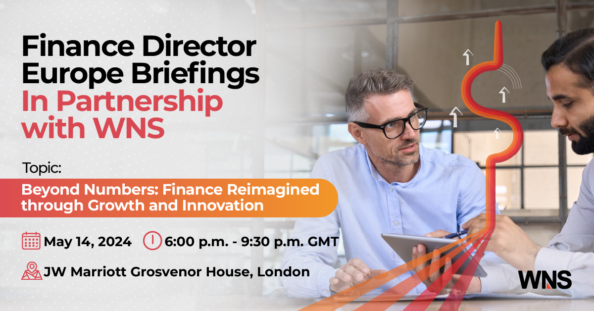 WNS is delighted to be attending the Finance Director Europe Briefings roundtable conference. Get insights on transforming the CFO's office & cultivating a culture centered on growth & collaboration as businesses transition to autonomous operations: bit.ly/FDE1_T