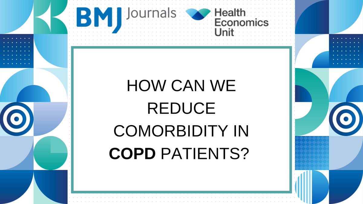 Health Economics Unit (@economics_unit) on Twitter photo A COPD diagnosis frequently leads to developing multiple long term conditions, so what can healthcare systems do in routine care to prevent this development? Read our newly-published article in <a href="/bmj_latest/">The BMJ</a> Journal, setting the stage for #Impactibility. bmjopenrespres.bmj.com/content/11/1/e⦠A COPD diagnosis frequently leads to developing multiple long term conditions, so what can healthcare systems do in routine care to prevent this development? Read our newly-published article in <a href="/bmj_latest/">The BMJ</a> Journal, setting the stage for #Impactibility. bmjopenrespres.bmj.com/content/11/1/eā¦