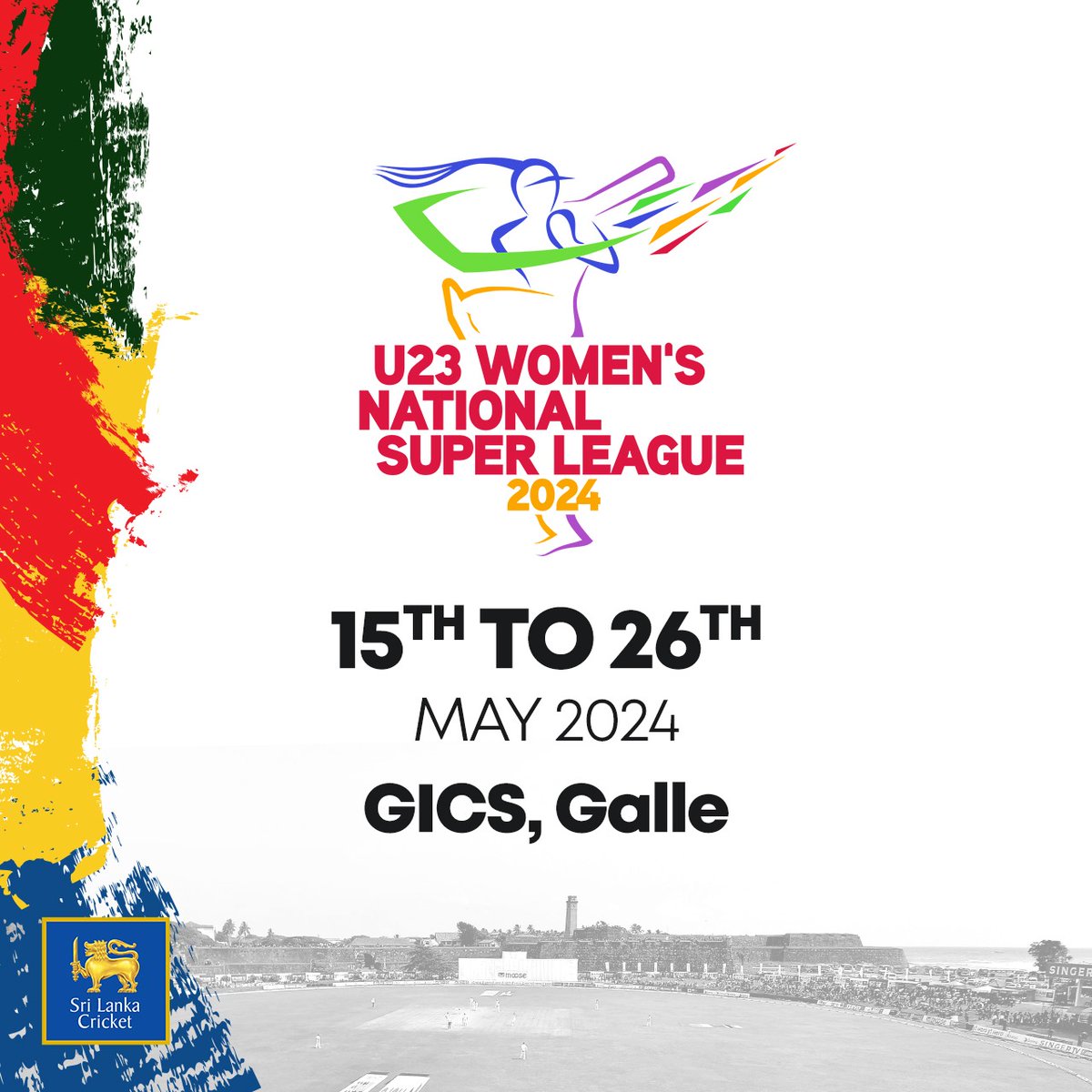 Sri Lanka Cricket will conduct the Women’s National Super League 2024 (U23) T20 Tournament, starting on May 15th. Four teams, namely Colombo, Galle, Kandy, and Dambulla, will compete in the tournament, which will be played at the GICS in Galle. Squads and Fixture -…