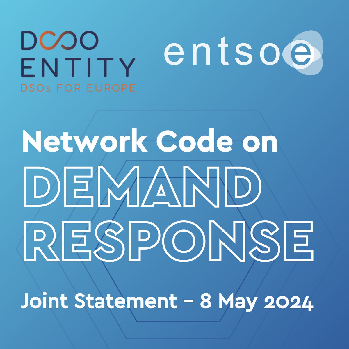 Today, we submitted a joint proposal with @DSOEntity_eu for the Network Code on Demand Response to @EU_ACER. This will be key to ensure the integration of demand-side flexibility resources needed for the decarbonisation of the power system. Read more: bit.ly/3wqsUm7