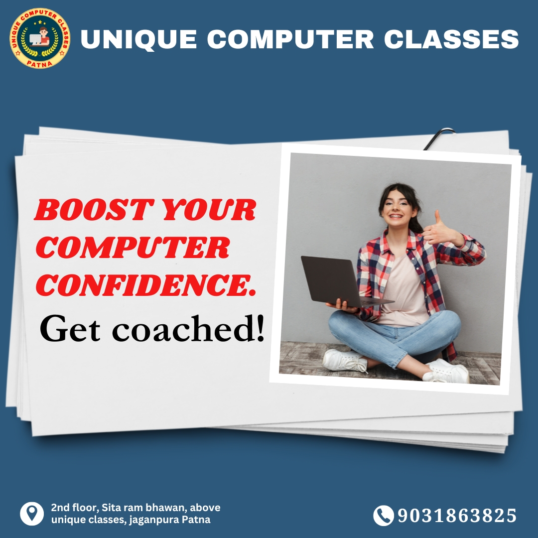 Boost your computer confidence. Get coached!

#ComputerClass #computerclass101 #computerclassroom #computerclasses #computerclassesindelhi #computerclassics #computerclassrocks #likesforlike #LikeShareRepost