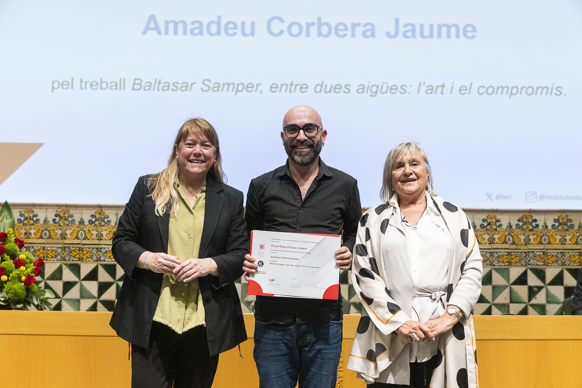 . @amadeucorbera guanya el 9è Premi Rafael Patxot amb un estudi sobre el músic Baltasar Samper parcs.diba.cat/web/l-informat…