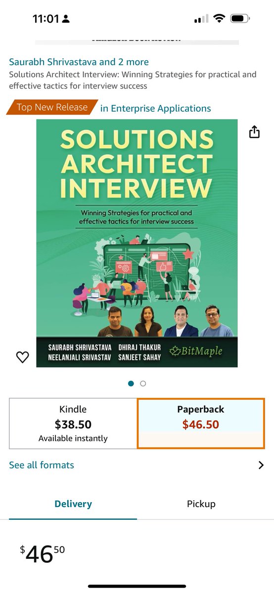 Build your Solutions Architect career with top new release launch - amazon.com/dp/B0D3B73KS4?…

#architecture #booklaunch #AWS #solutionarchitect #Interview #CareerDevelopment #Eurovision