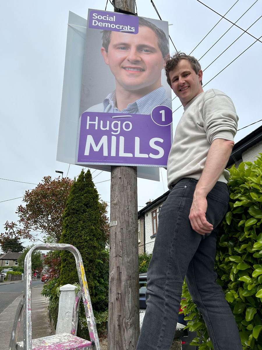 Last of the posters went up this morning around Monkstown Farm this morning, thank you to everyone who came and helped out!