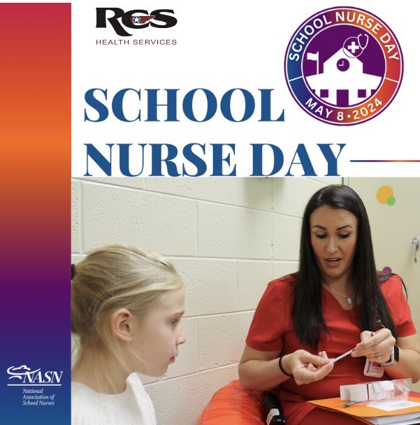 It’s National School Nurse Day! RCS Nurses play an essential role in ensuring our students are safe and ready to learn by bridging healthcare and education.