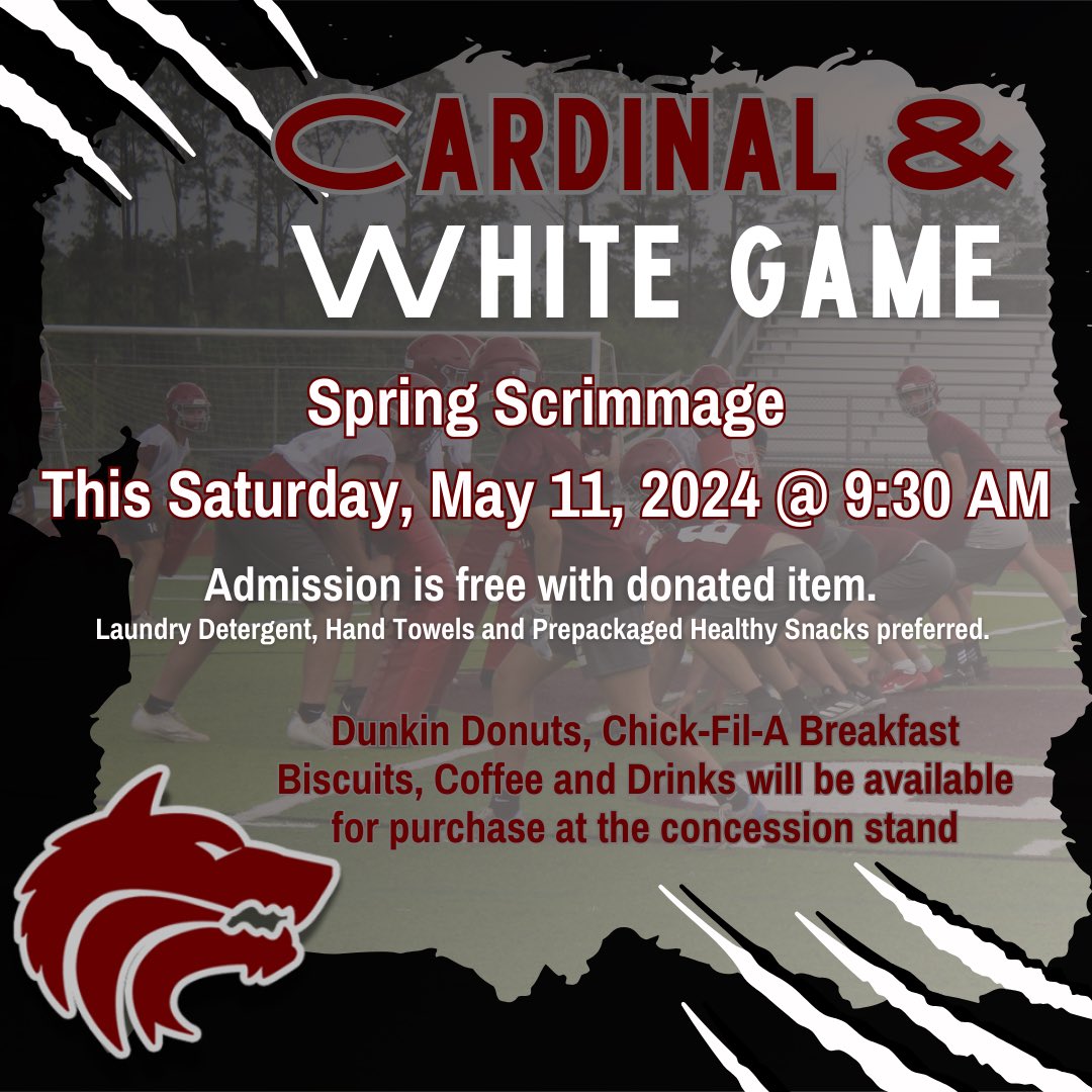 Let’s Go! Come check us out. @Bill31529 @LeadTimberwolf #springfootball #scrimmage #recruitthewolves