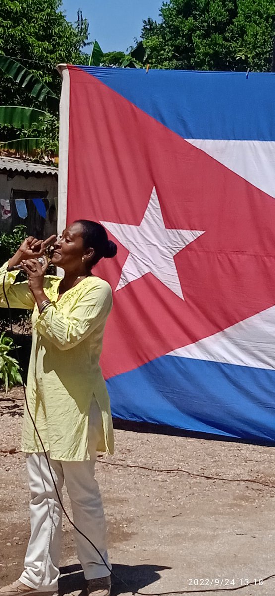 Amar los símbolos patrio es amor por #Cuba #CDRCuba #ProvinciaGramma