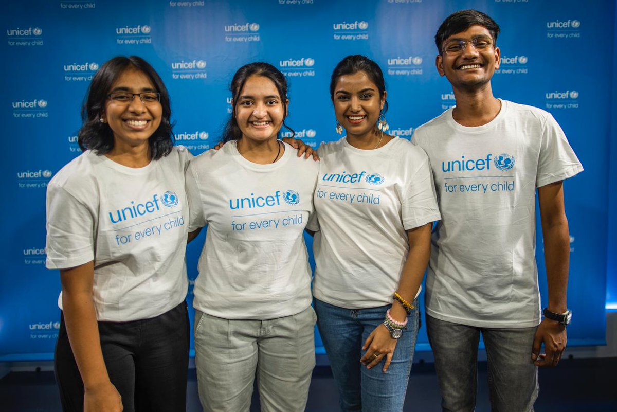 Representing children from across India, I am delighted to announce my appointment as one of the UNICEF India’s first Youth Advocates. #ForEveryChild @UNICEFIndia